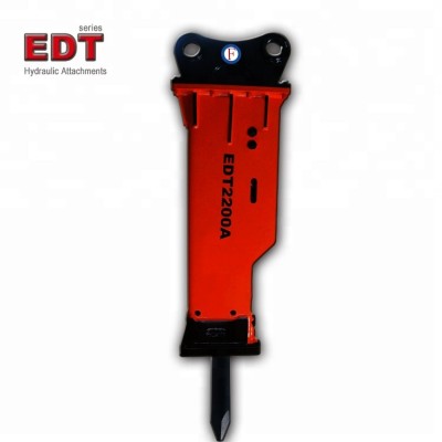 Yantai EDT 2200A-B 140mm chisel hydraulic hammer  for excavators