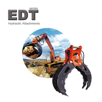 excavator grapple popular in Canada 10 ton rotating